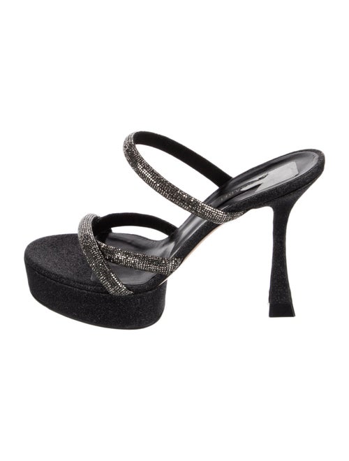 Casadei Glitter Slides