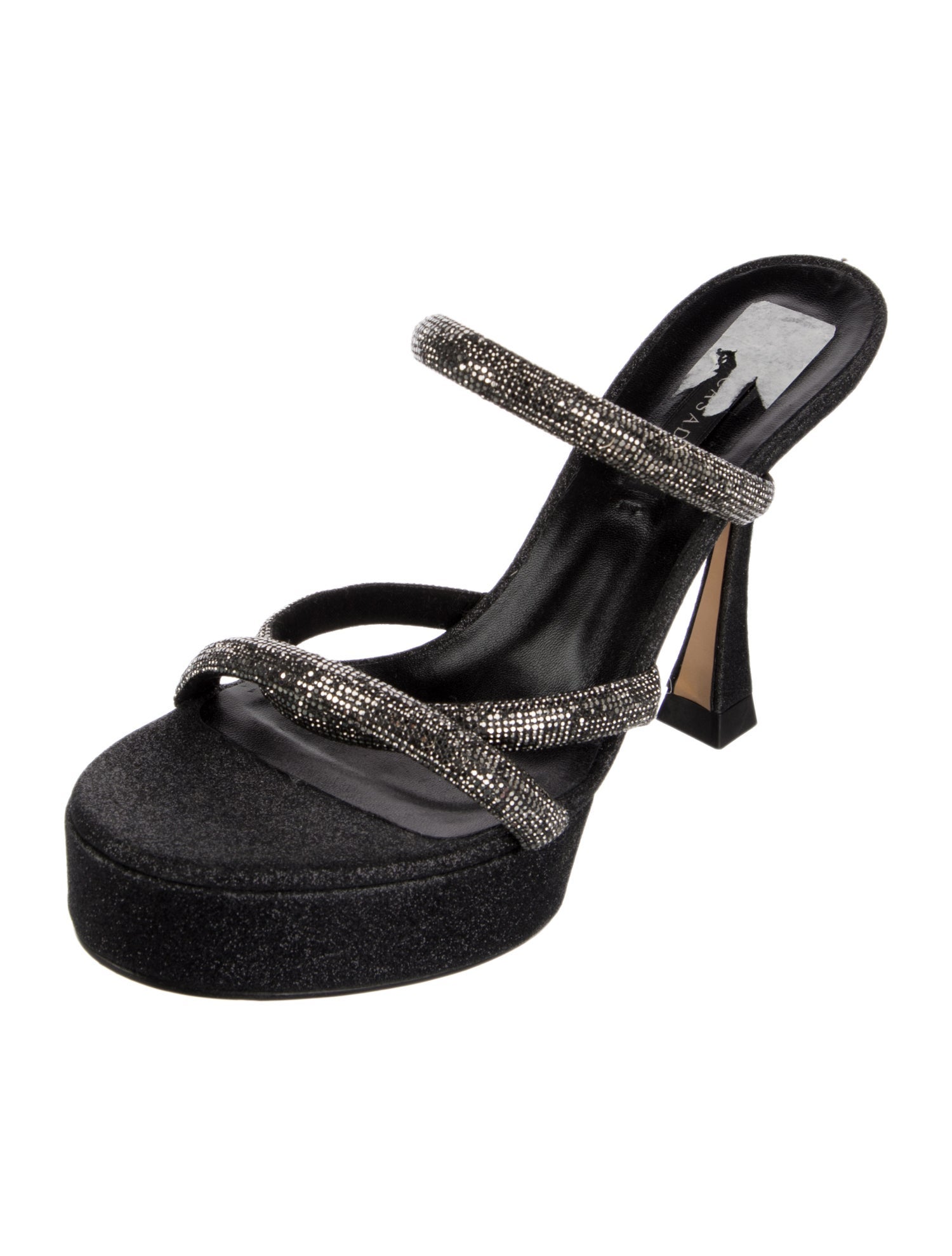 Casadei Glitter Slides