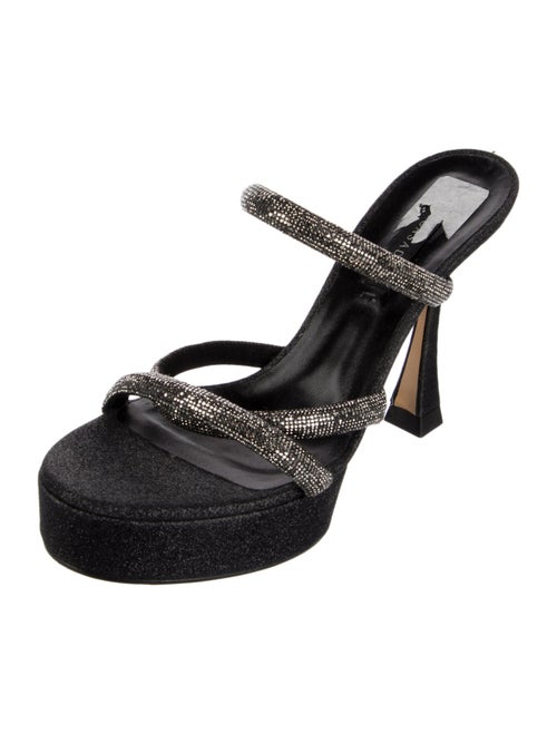 Casadei Glitter Slides