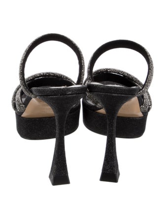 Casadei Glitter Slides