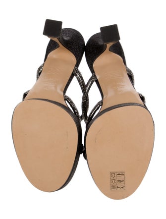 Casadei Glitter Slides