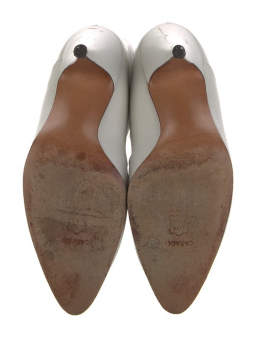 Casadei Leather Studded Accents Boots