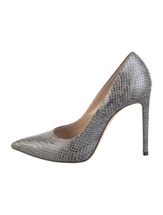 Casadei Python Animal Print Pumps