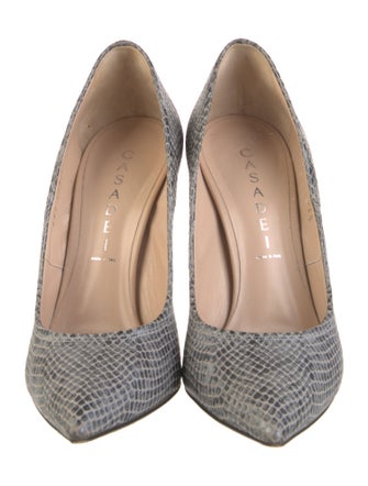 Casadei Python Animal Print Pumps