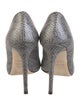 Casadei Python Animal Print Pumps