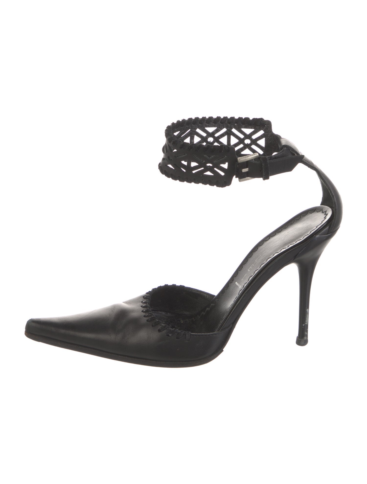 Casadei Leather D'Orsay Pumps