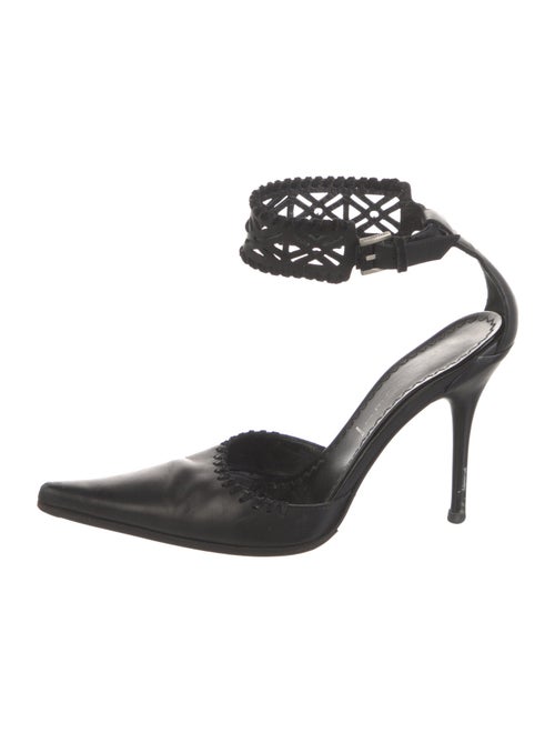 Casadei Leather D'Orsay Pumps