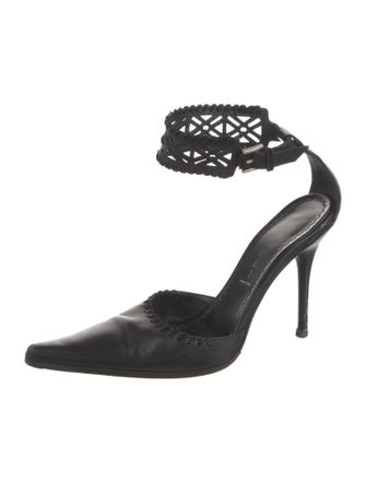 Casadei Leather D'Orsay Pumps