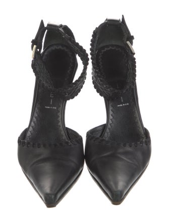 Casadei Leather D'Orsay Pumps