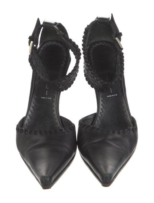 Casadei Leather D'Orsay Pumps