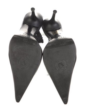 Casadei Leather D'Orsay Pumps