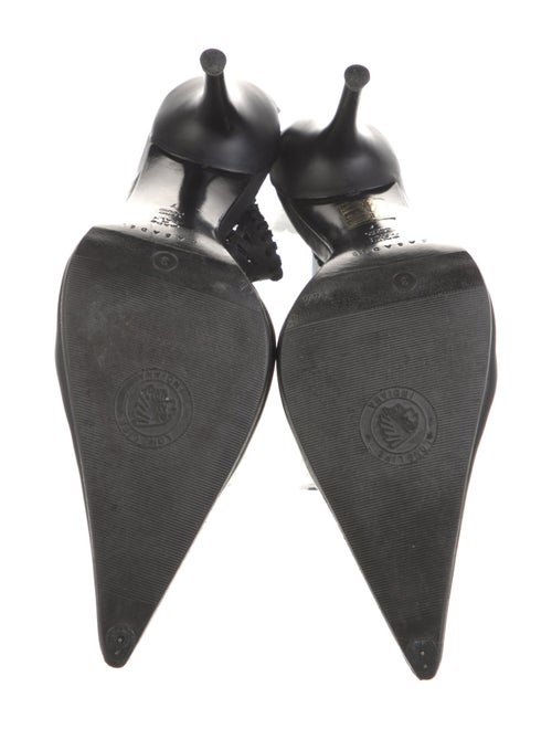 Casadei Leather D'Orsay Pumps