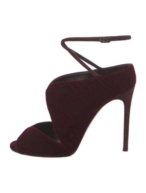 Casadei Velvet Slingback Pumps