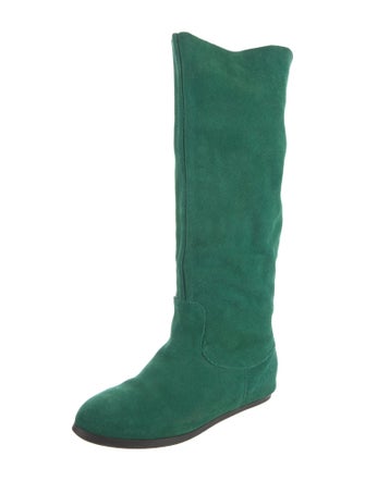 Casadei Suede Riding Boots