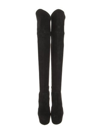 Casadei Suede Sock Boots