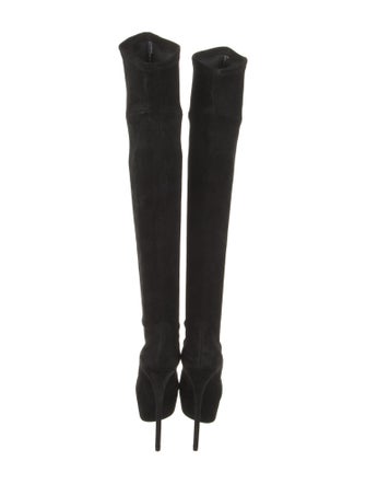 Casadei Suede Sock Boots