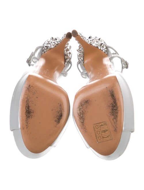 Casadei Leather Animal Print T-Strap Pumps