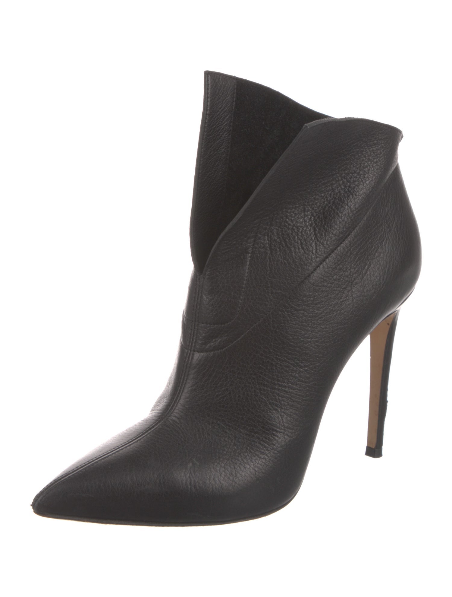 Casadei Leather Sock Boots