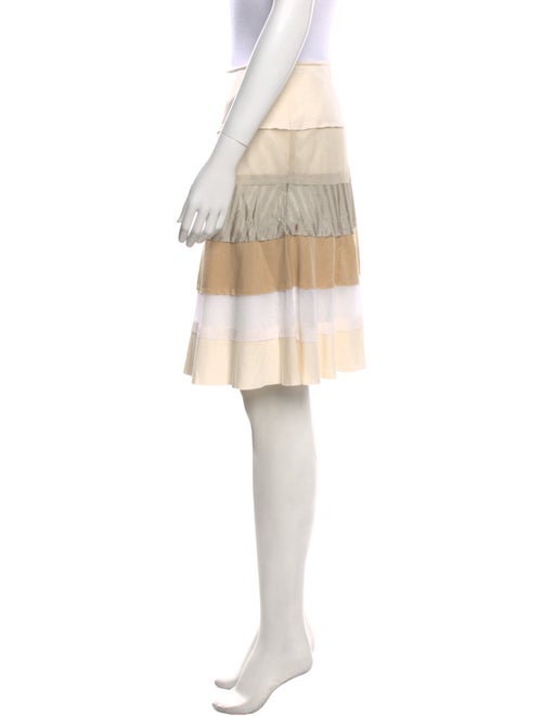Casadei Colorblock Pattern Knee-Length Skirt