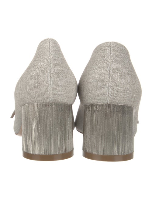 Casadei Glitter Accents Pumps