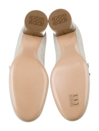 Casadei Glitter Accents Pumps