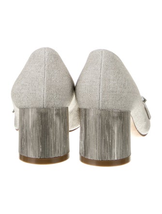 Casadei Glitter Accents Pumps