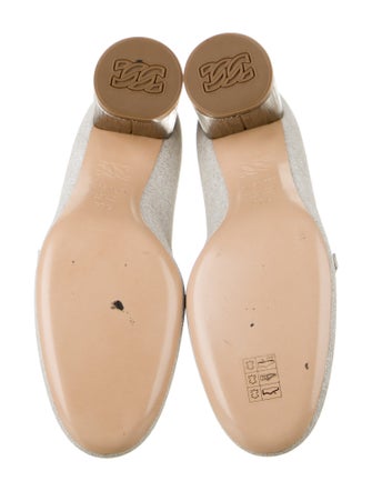 Casadei Glitter Accents Pumps