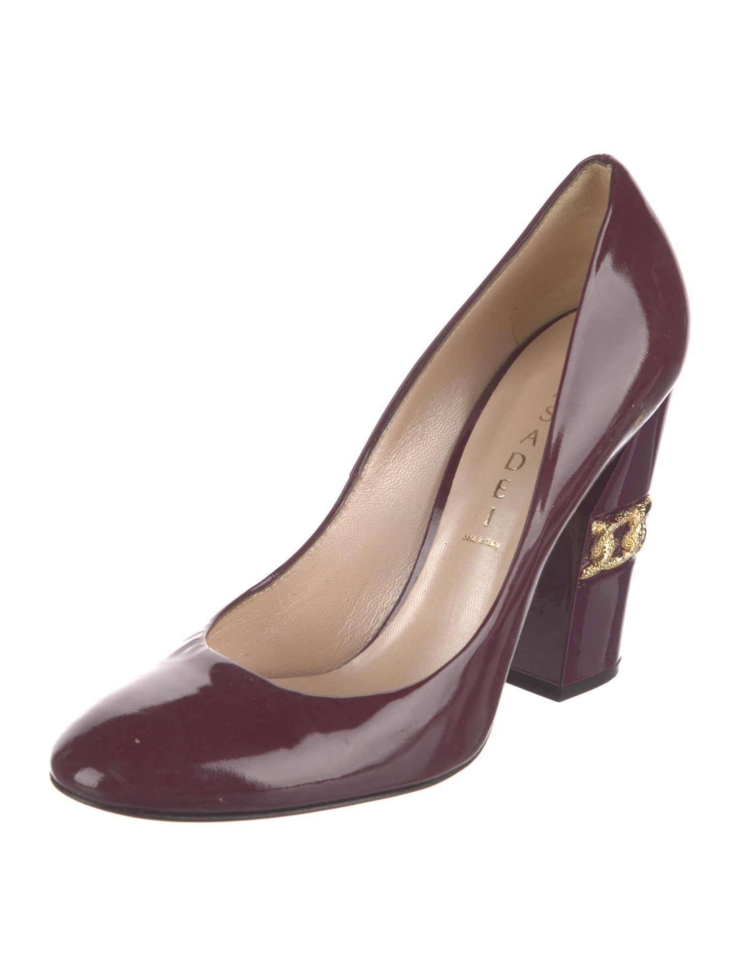 Casadei Patent Leather Pumps