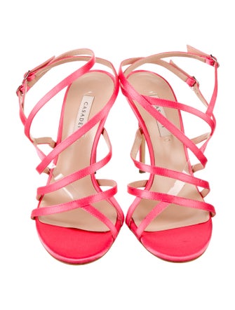 Casadei Leather Slingback Sandals