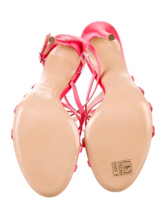 Casadei Leather Slingback Sandals