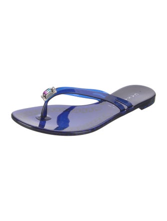 Casadei PVC Flip Flops