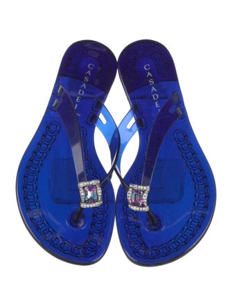 Casadei PVC Flip Flops