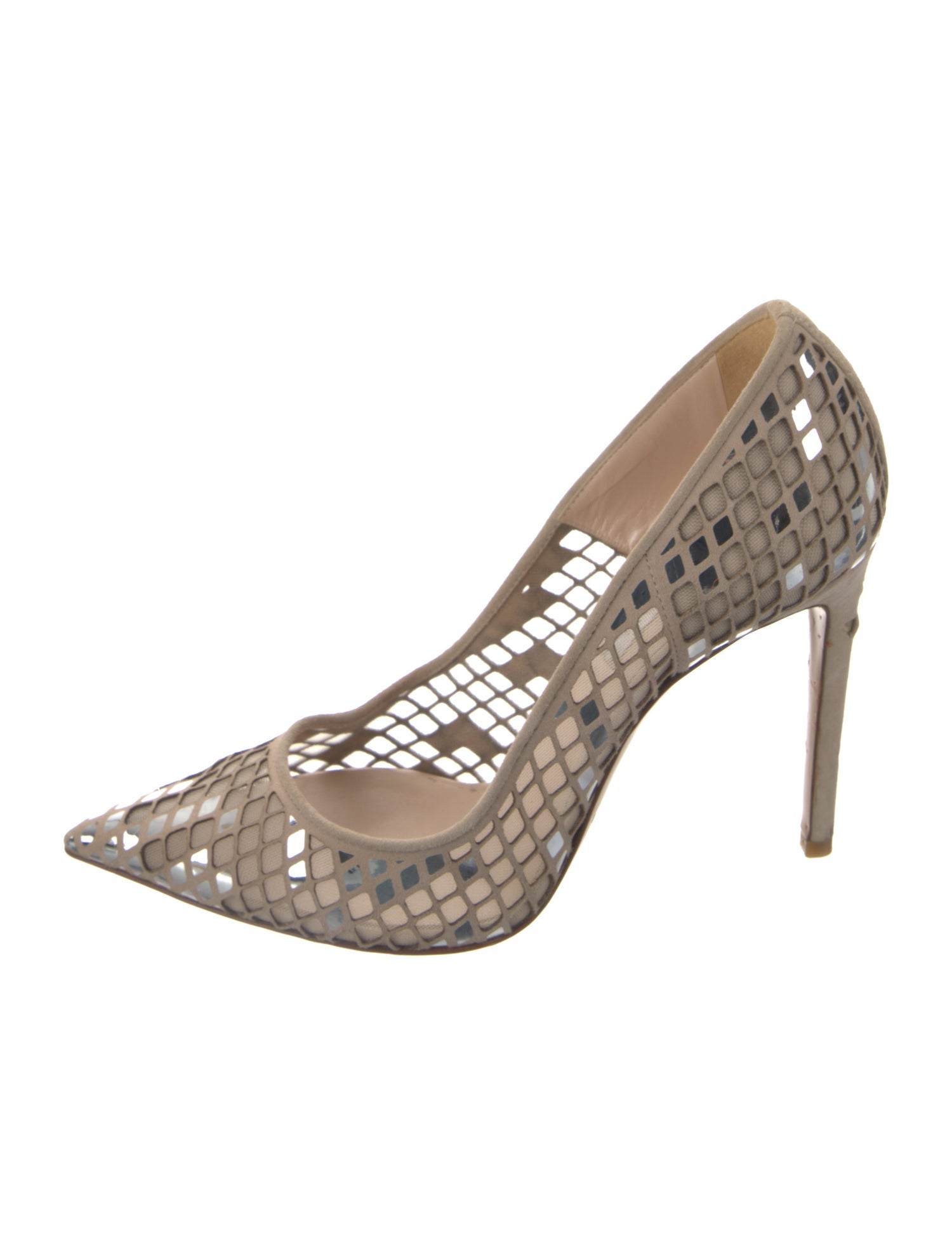Casadei Suede Printed Pumps