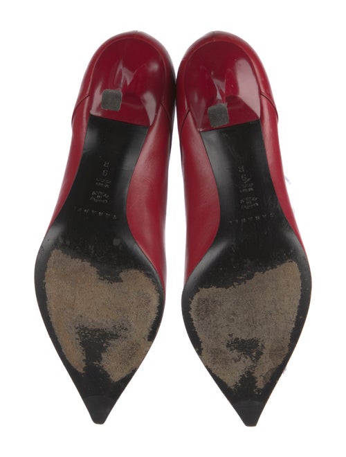 Casadei Leather Lace-Up Boots