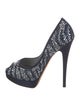 Casadei Crystal Crystal Embellishments Pumps