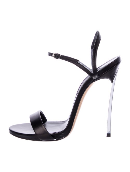 Casadei Leather Slingback Sandals