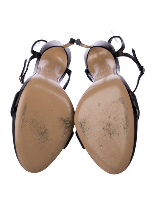 Casadei Leather Slingback Sandals