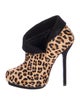 Rock & Republic Ponyhair Animal Print Pumps