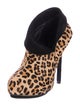 Rock & Republic Ponyhair Animal Print Pumps