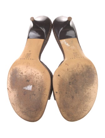 Casadei Leather Slides