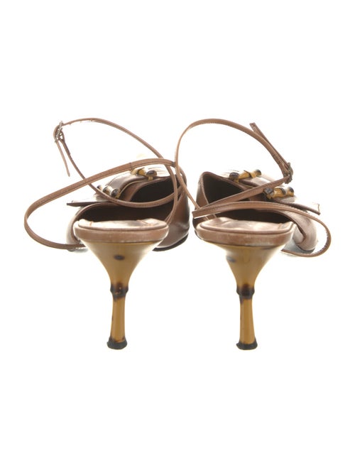 Casadei Leather Slingback Pumps