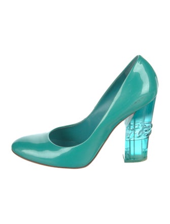 Casadei Patent Leather Pumps