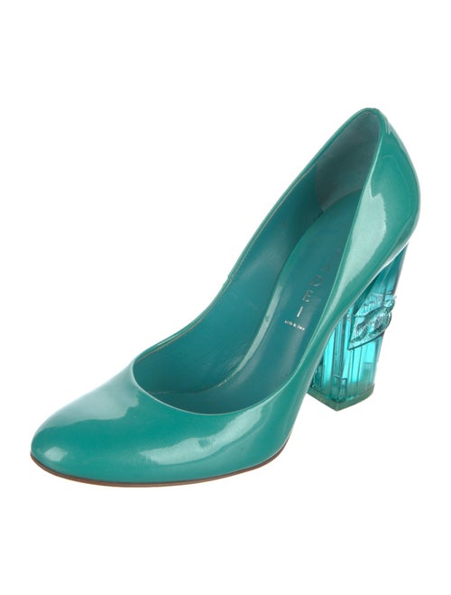 Casadei Patent Leather Pumps