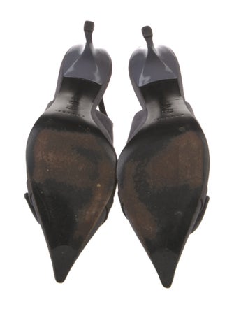 Casadei Leather Slingback Pumps