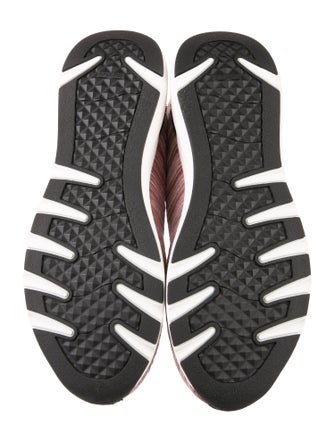 Casadei Striped Sock Sneakers