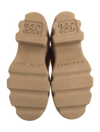 Casadei Suede Combat Boots