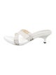 Casadei Leather Slides