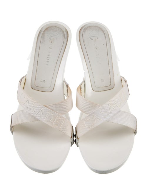 Casadei Leather Slides