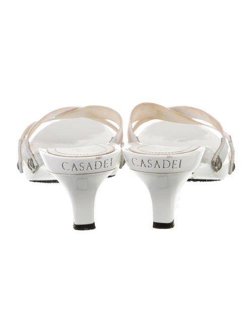 Casadei Leather Slides