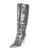 Casadei Sequins Patterned Boots